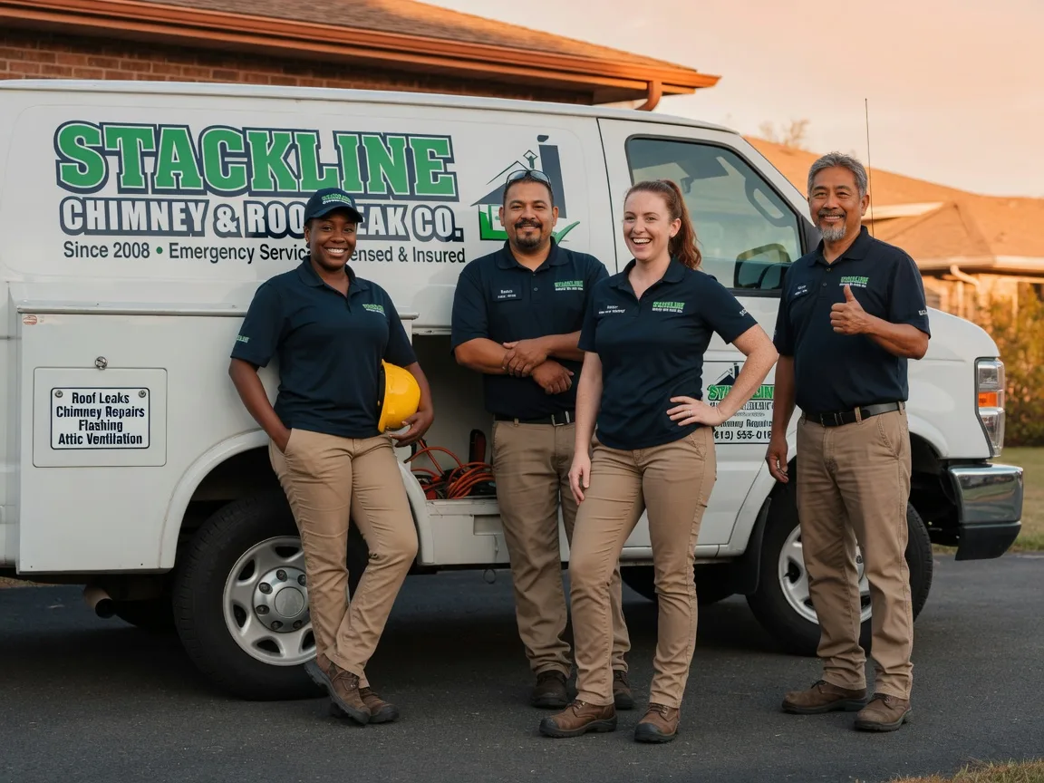 Chimney flashing repair company in Orosi, CA